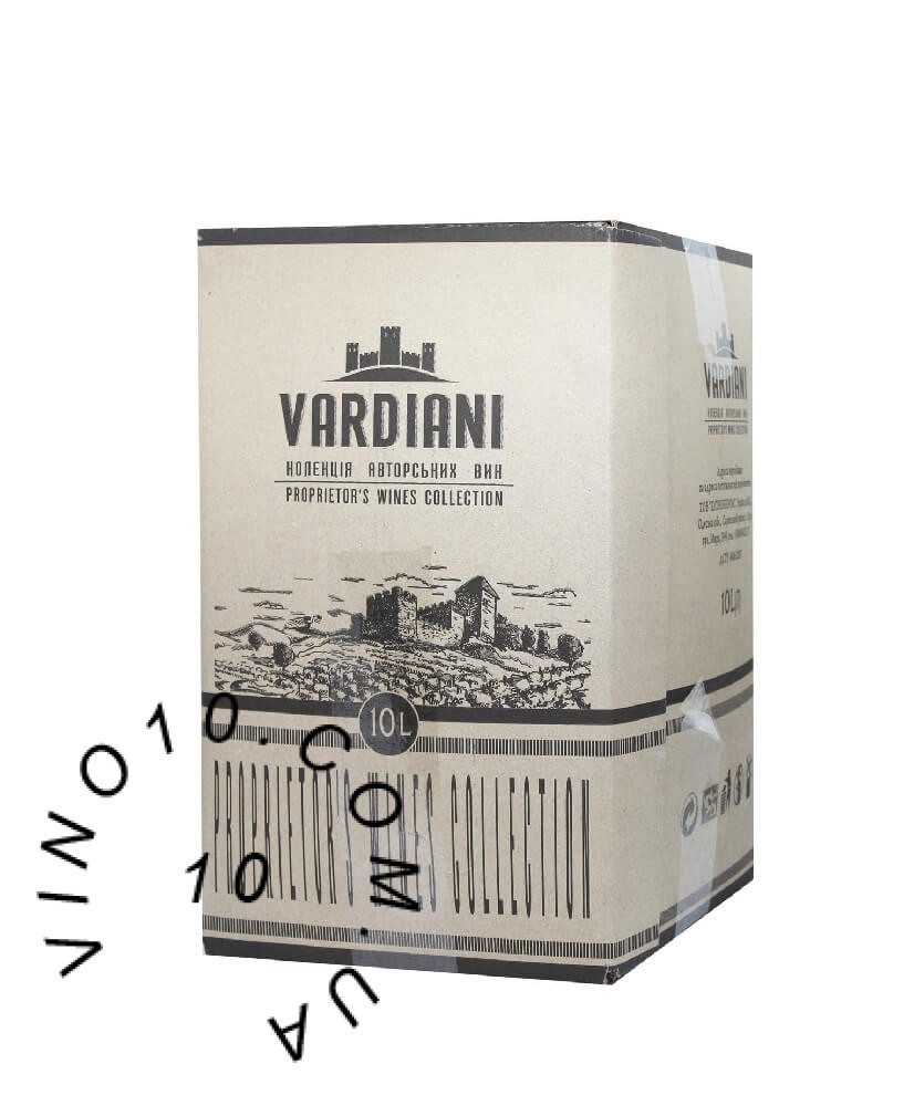 Вино Алгетинская Долина Vardiani 10 литров в пакете купить