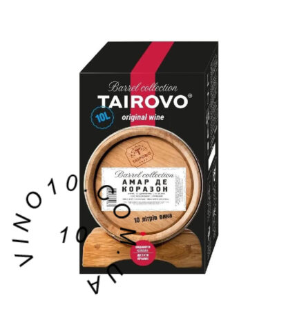 Вино Амар Де Коразон Таїрово червоне напівсолодке 10 л