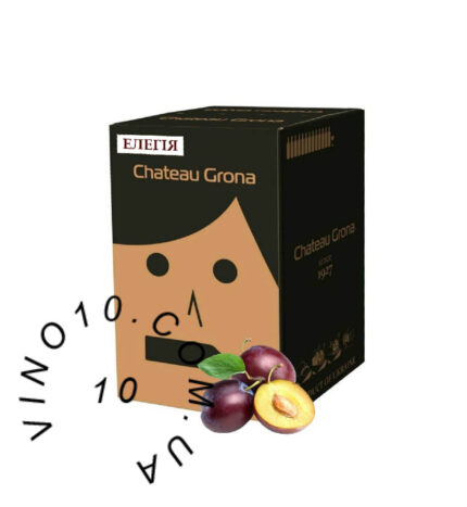 Вино Елегія Chateau Grona зі смаком сливи 10 літрів