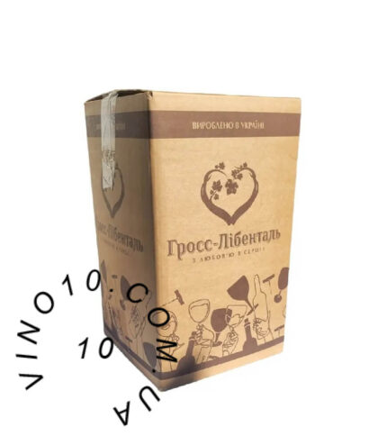 Вино Гросс Лібенталь Столове біле напівсолодке 10 літрів купити