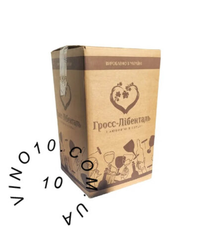 Вино Ізабелла Гросс-Лібенталь червоне напівсолодке 10 літрів