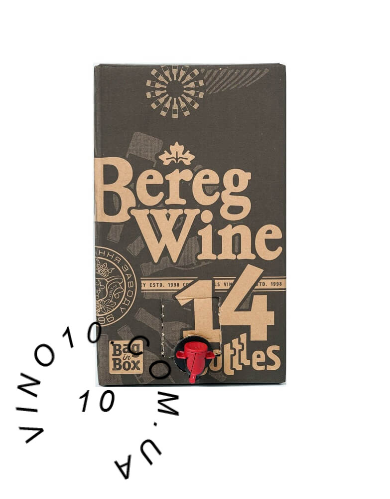 Вино Мерло Котнар напівсолодке червоне 10 літрів