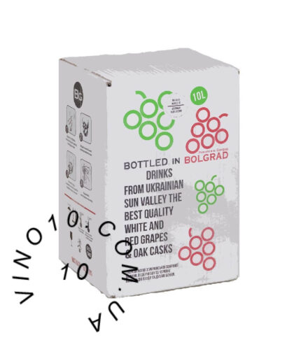 Вино Мускат біле напівсолодке Bolgrad 10 літрів