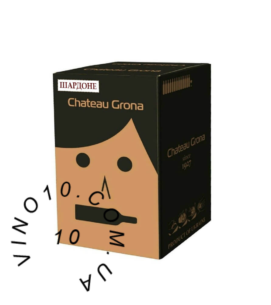 Вино Шардоне Шато Грона 10 літрів