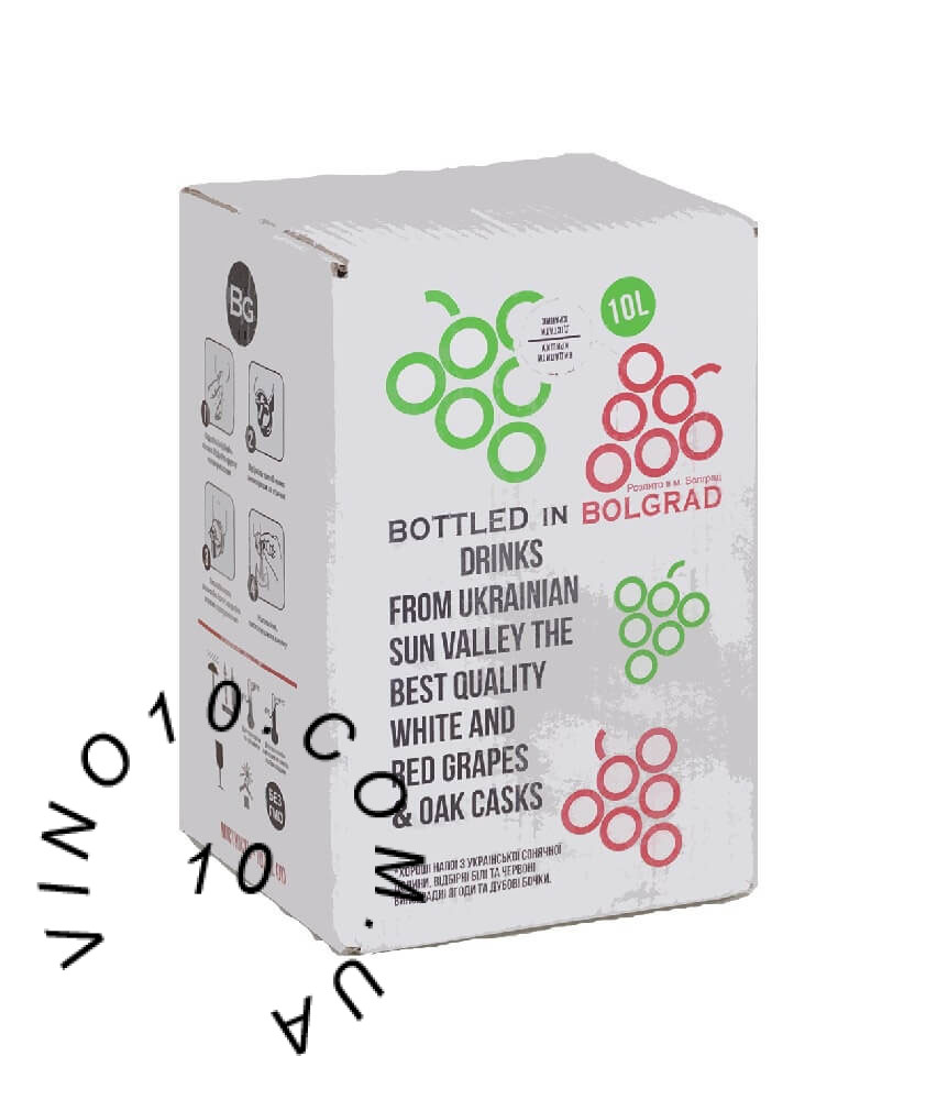 Вино Шато Рояль Болград бег-ін-бокс 10 літрів купити