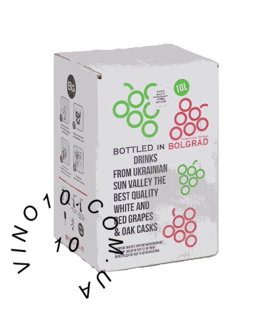 Шато де він Болград червоне напівсолодке