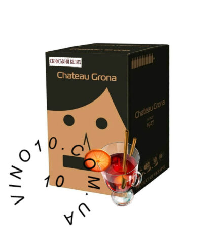 Вино Скіфський келих Глінтвейн Шато Грона зі смаком прянощів 10 літрів