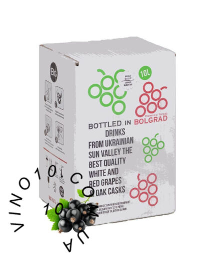 Вино Смородина Болград напівсолодке червоне 10 літрів