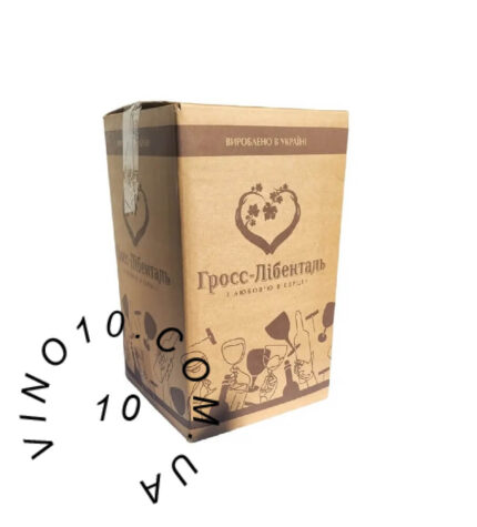 Вино Солодкий Гріх Гросс-Лібенталь біле напівсолодке 10 літрів
