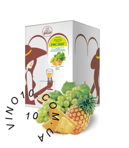 Вино Ріслінг Вино з бочки сухе біле 10 літрів