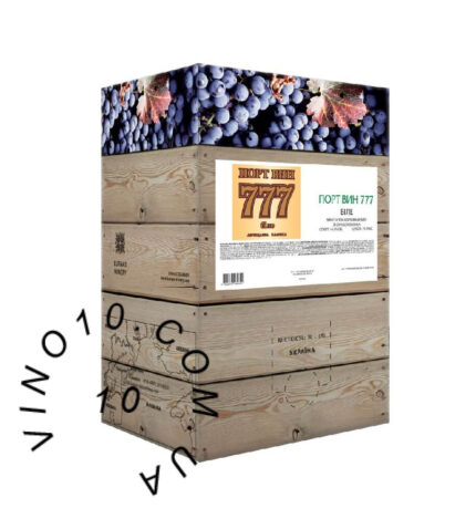 Вино Порт Вин 777 біле міцне зі смаком яблука 10 літрів