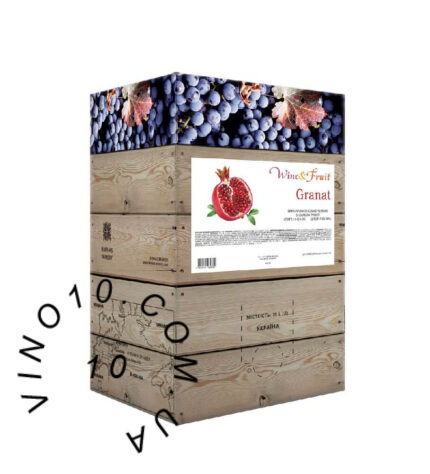 Вино ароматизоване Вайн енд Фрукт зі смаком гранату 10 літрів