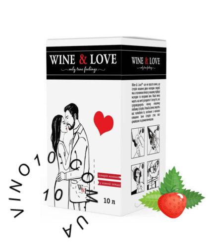Вино Ізабелла WINE&LOVE напівсолодке рожеве bag-in-box 10 літрів