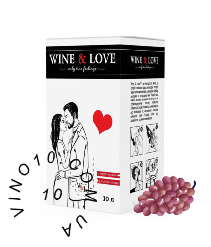 Вино Піно Нуар Дунайський WINE&LOVE сухе червоне 10 літрів
