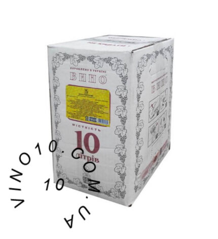 Вино Шардоне Вінлюкс Біле Сухе 10 літрів в пакеті