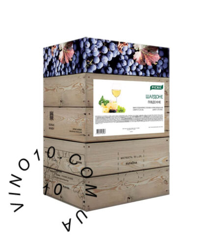 Вино Шардоне Південне Пікнік столове напівсолодке біле