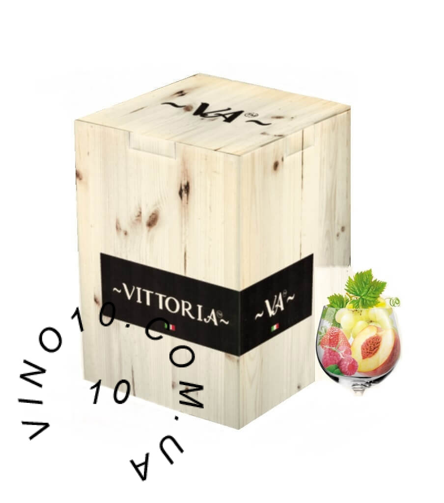 Вітторія Белліні Вікторія рожеве напівсолодке зі смаком персика полуниці та малини