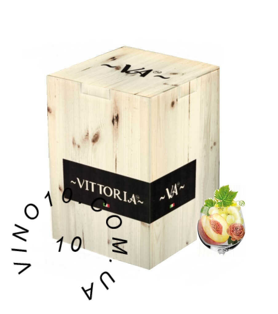 Вино Вітторія Сангріно біле напівсолодке